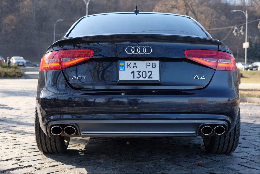 Audi a4 b8 2.0 Quattro 2012 (2013 модельного, рест)