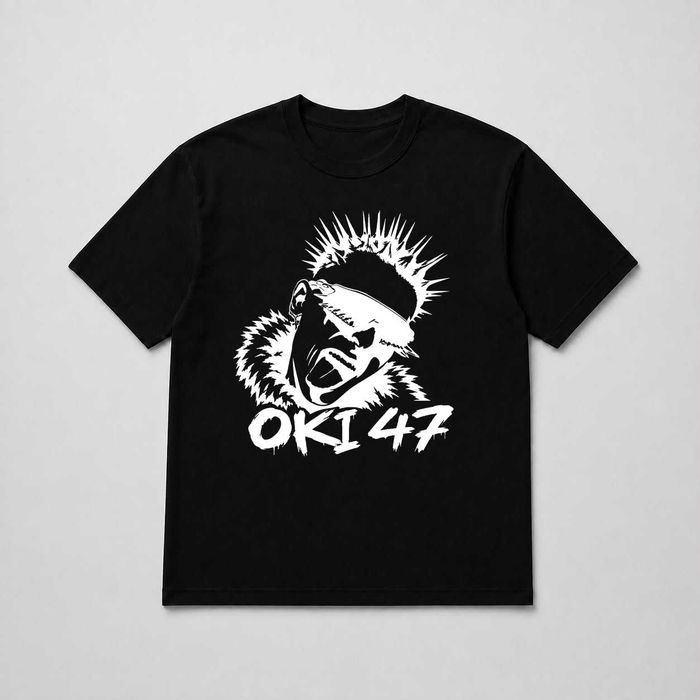 OKI 47 Młody Jeżyk Koszulka Koncertowa Merch Nowa Unisex S