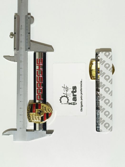 Emblema guarda lamas Porsche / Porta chaves