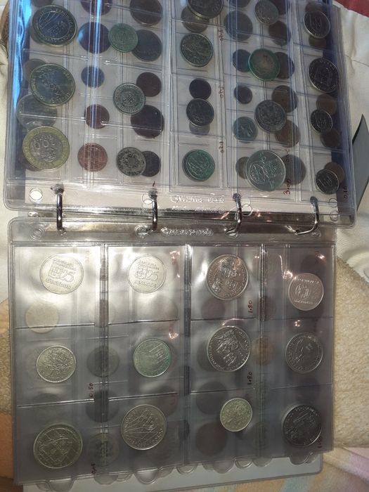 Moedas e notas antigas