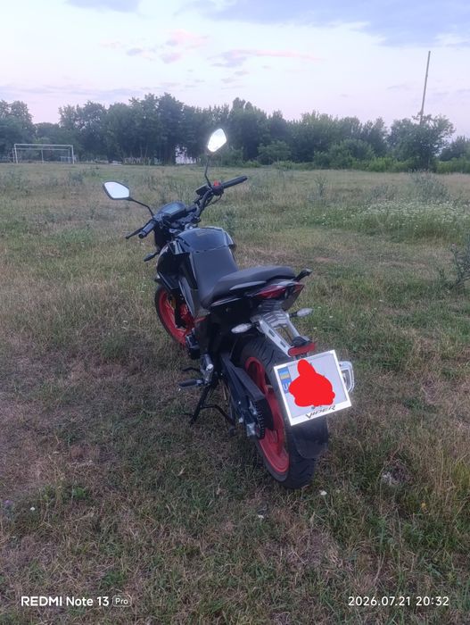 Продам мотоцикл Viper ZS200-3(Z200B)