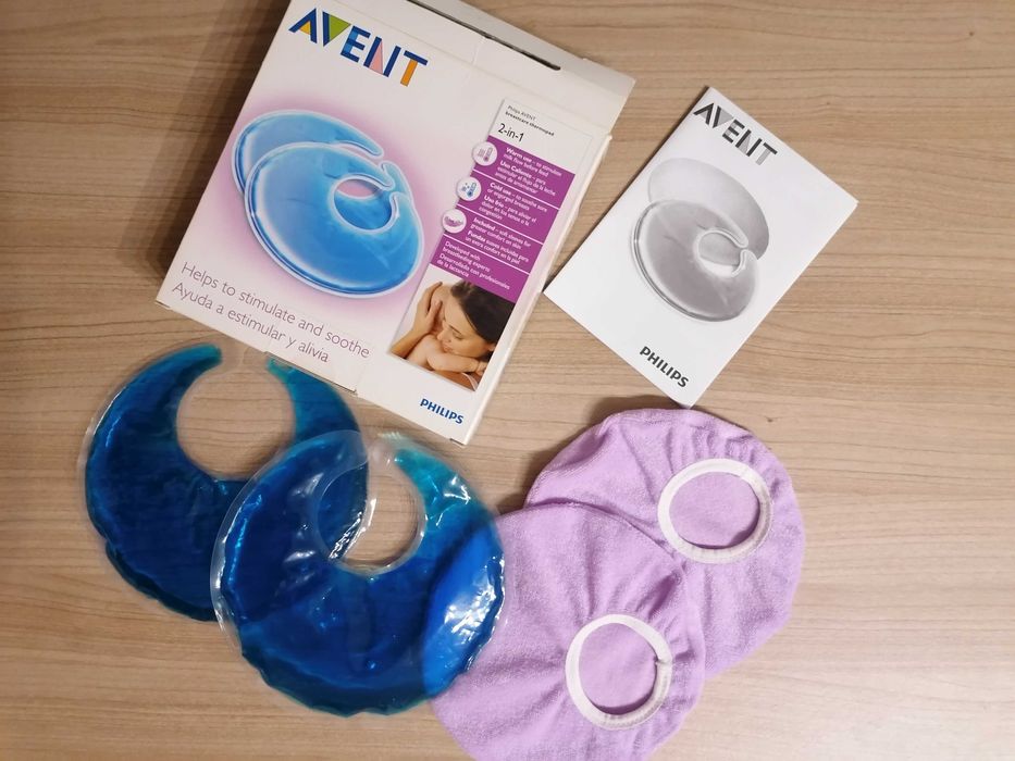 Discos de Gel Térmicos 2 em 1  - Philips Avent (NA CAIXA COMO NOVO)