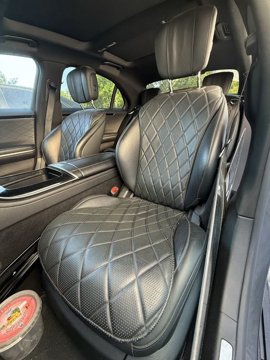Салон сиденья кожа сидіння W223 S CLASS шкіра nappa наппа сідушки передні задній діван карти підлоокотник консоль AMG DESIGNO
