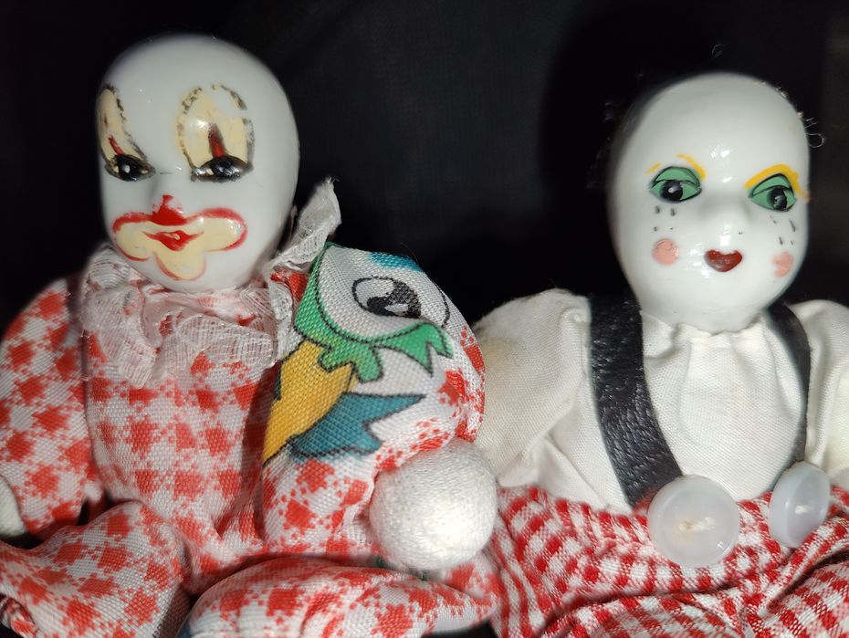 Игрушка кукла клоун ГДР, фарфор, GDR, советских времен

! Одним лотом