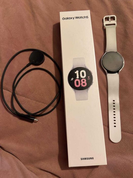 Smartwatch Galaxy Watch 5 44mm (Silver) - SAMSUNG