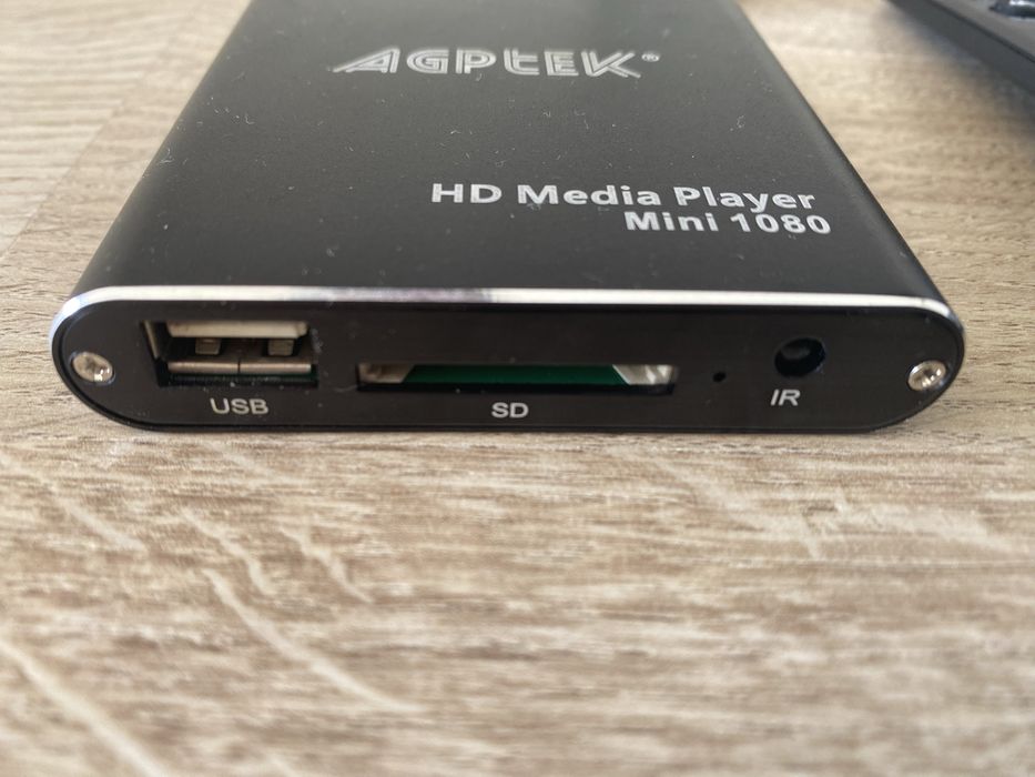 Multi Media Player 1080 AGPTEK leitor sem uso