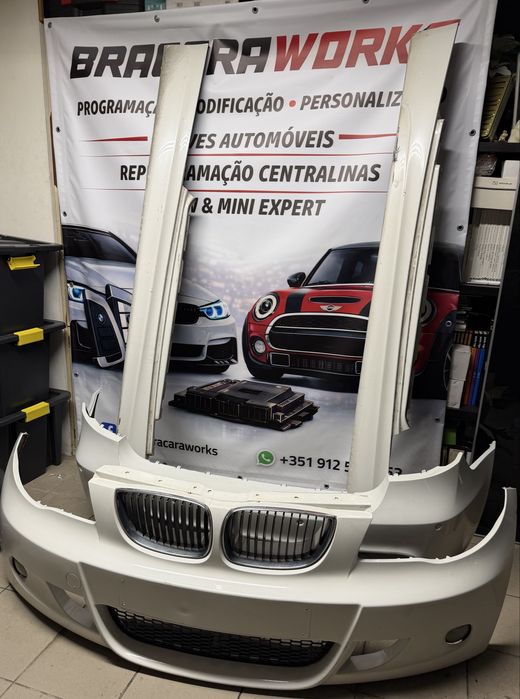Kit Exterior Pack M BMW E81- Para-Choques e Embaladeiras