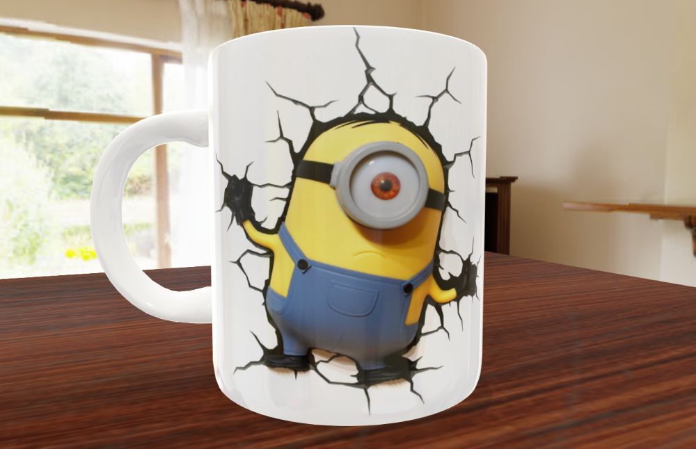 Canecas efeito 3D