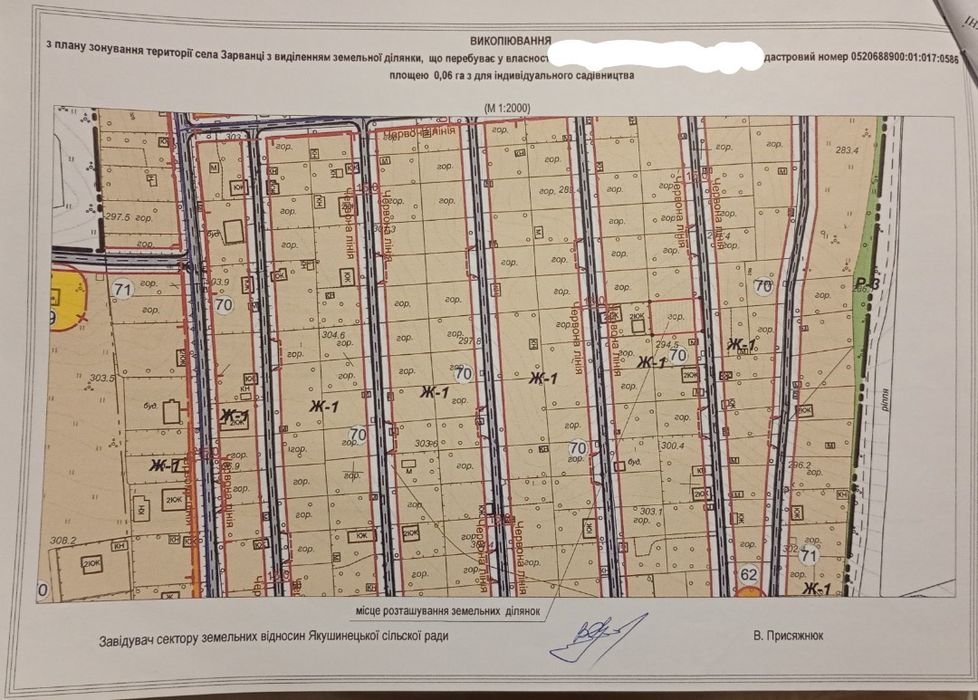 Продаж 6 соток, Зарванці