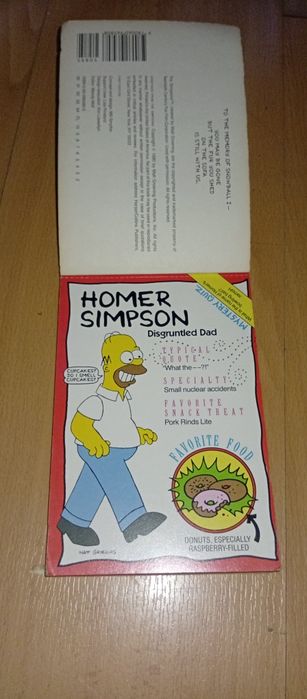 Coleção de 32 postais vintage dos Simpsons