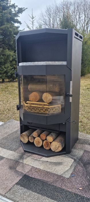 Kominek, kominek wolnostojacy ,   Koza,  piecyk , SUPER STAN !
