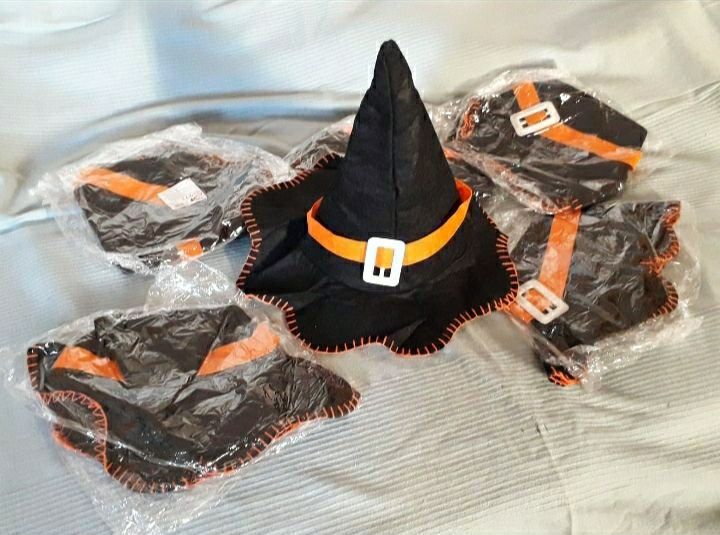 Chapéus de Halloween Criança 100% novos e embalados