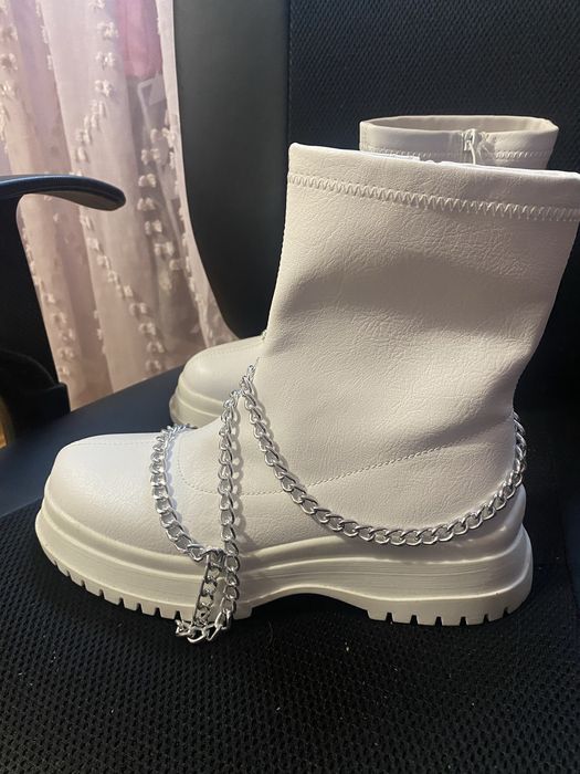 DeeZee buty trapery Roxi 39 biale