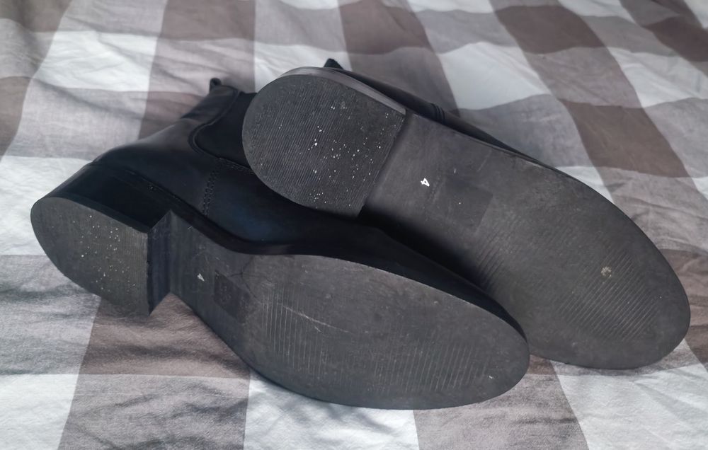 ASOS attribute botki skórzane Chelsea 37