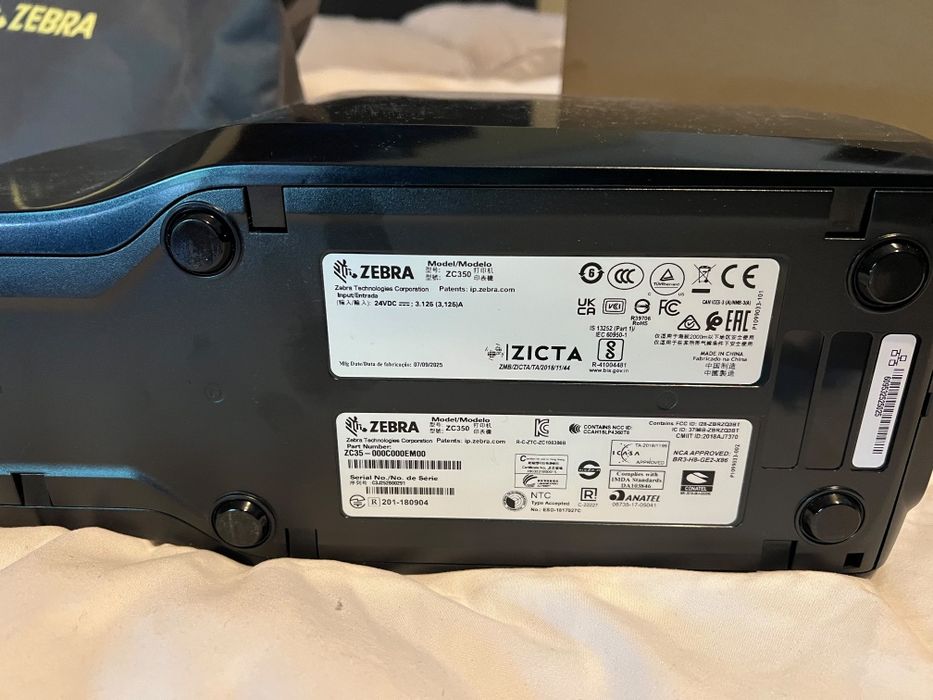 Impressora de Cartões Zebra ZC350 Series – Profissional