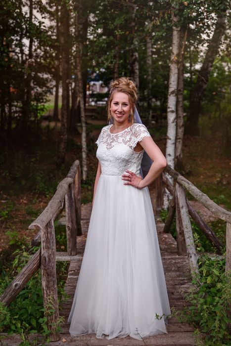 Suknia ślubna M, bardzo wygodna