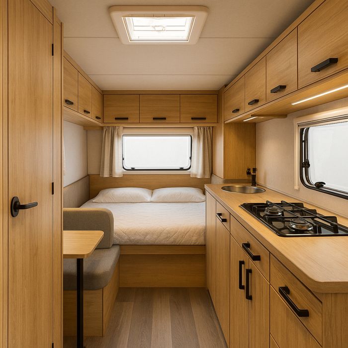 Caravana Nova • Compacta e Feita Sob Medida • Ideal para Escapadinhas!