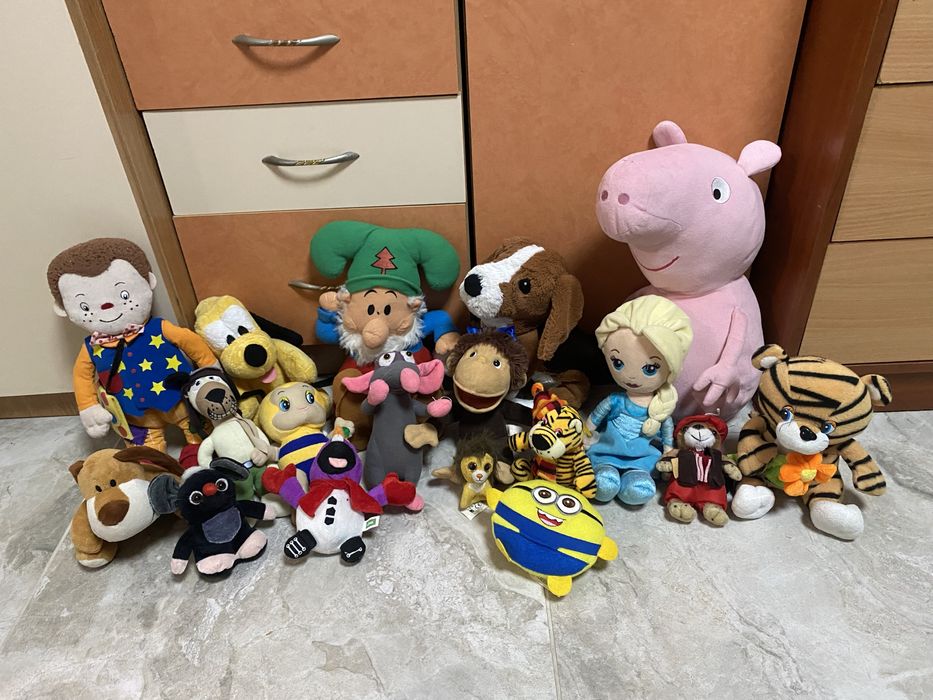 Мягкие игрушки из мультфильмов