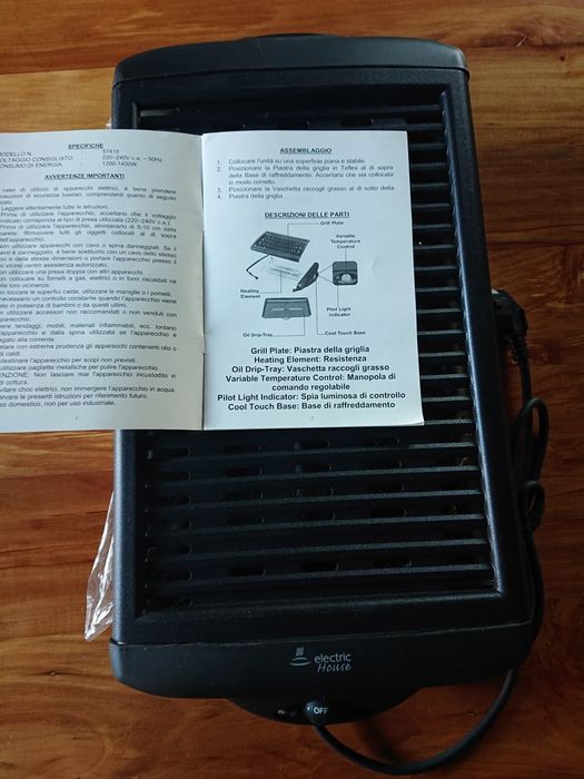 Електрогриль новий