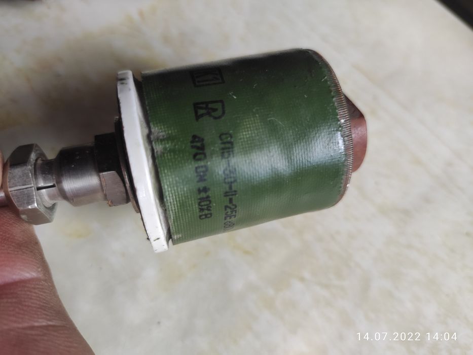 Головки измерительные и Резистор переменный 470 Ом