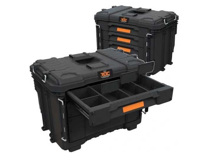 Ящик для інструментів із 3 ящиками Keter ROC PRO GEAR 2.0