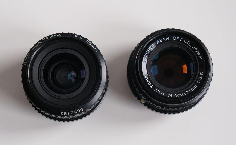 Lustrzanka Pentax K200D, 3 obiektywy i dodatki