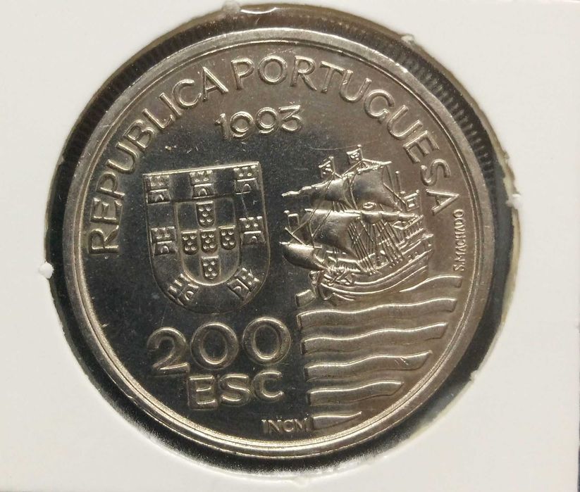 Moeda de 200 escudos de 1993