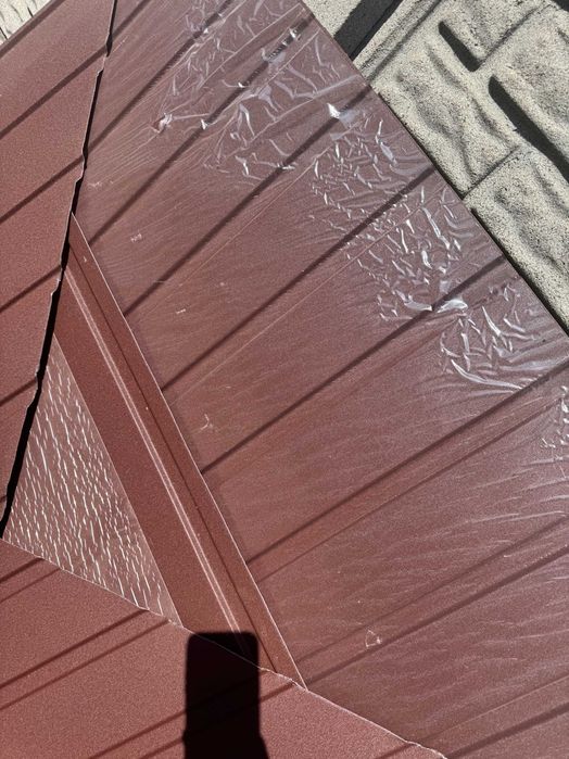 Blacha kawałki brązowa