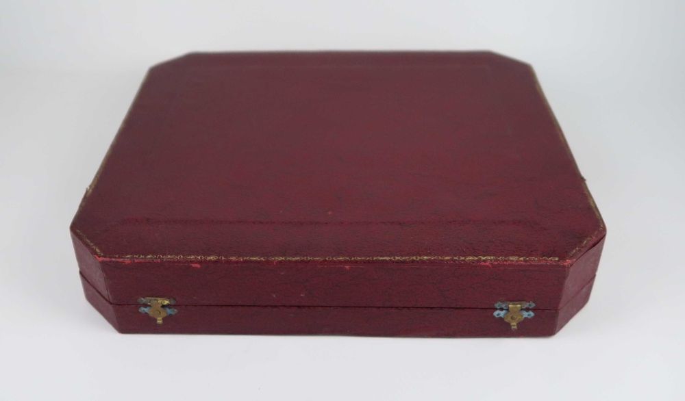 Caixa toucador antigo em prata