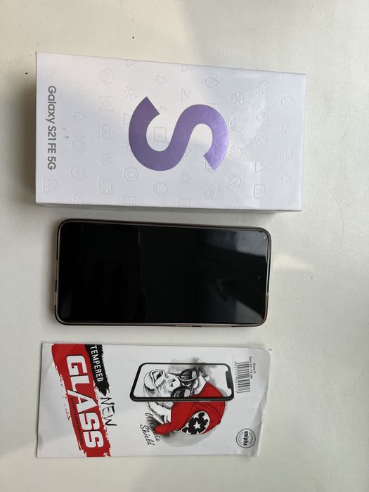 Samsung S21 fe 5 g смартфон самсунг с21 фе на гарантії чохли скло