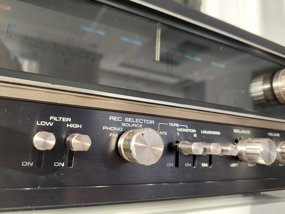 Ampiltuner Pioneer SX 7730 Czarny Vintage