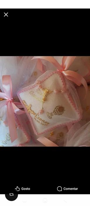 Lembranças de batizado, comunhão...