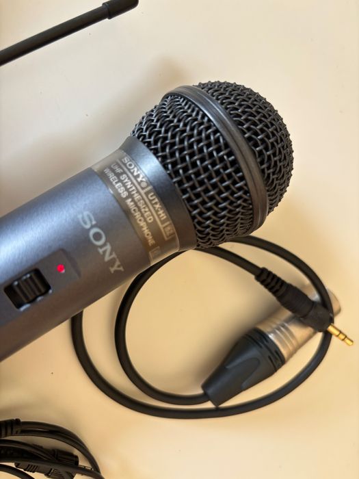 Microfone Sony Mão + Lapela64740894225027124