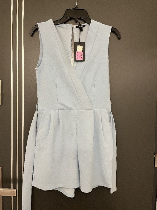 Project unknow kombinezon damski elegancki błękit nowy roz.34