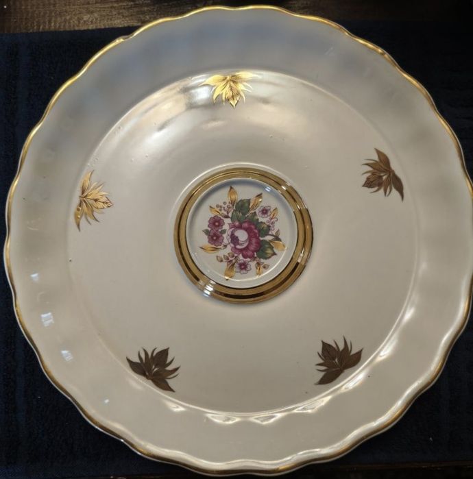 Блюдо с кофейного сервиза Коростень