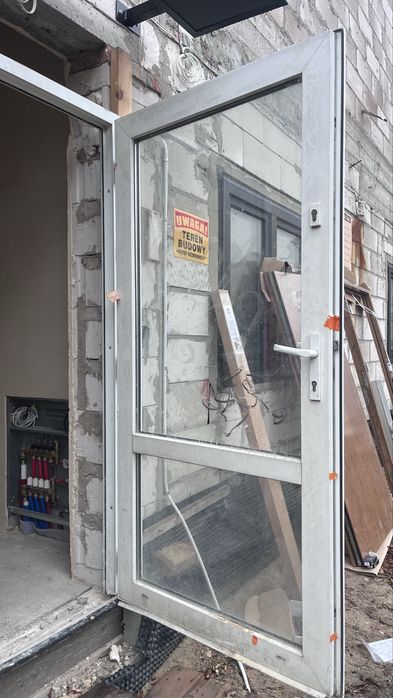 Drzwi PCV szklane 2 szt tanio Darlowo