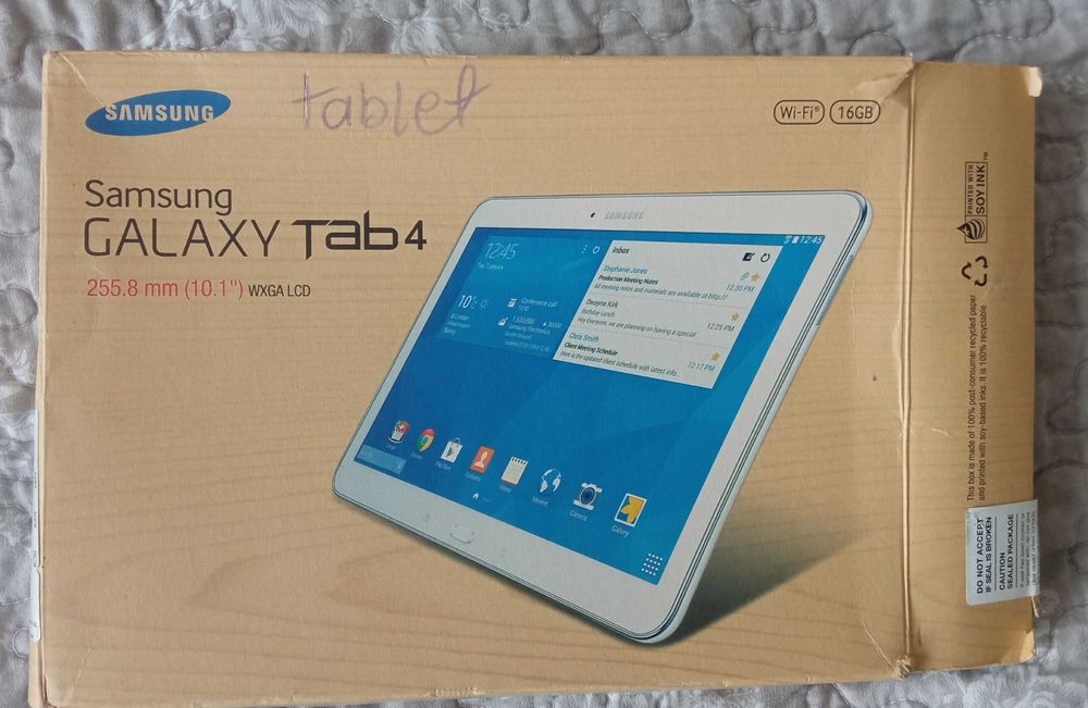 Tablet Samsung GALAXY TAB 4 SM-T530 10" 1,5 /16 GB - uszkodzony