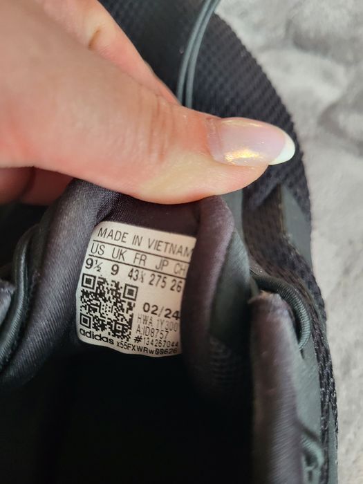 Buty sportowe Adidas Cloudfoam – rozmiar 43 1/3