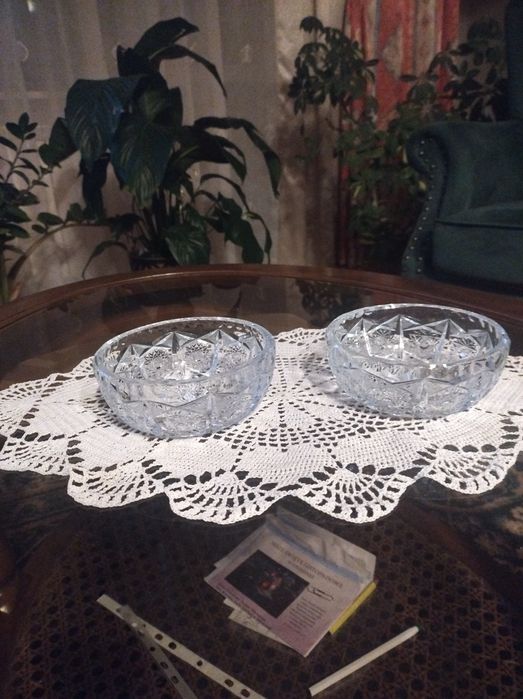 Miseczki szklane a La kryształowe prl