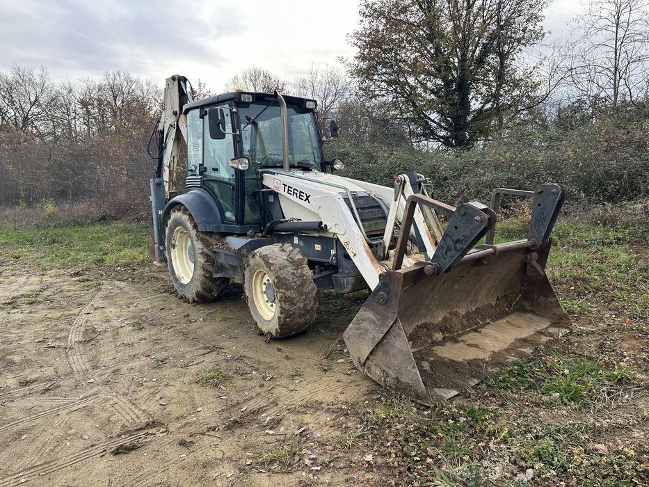 Retro excavadora terex 880 SX