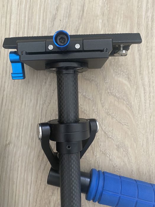 Steadicam estabilizador novo fibra carbono