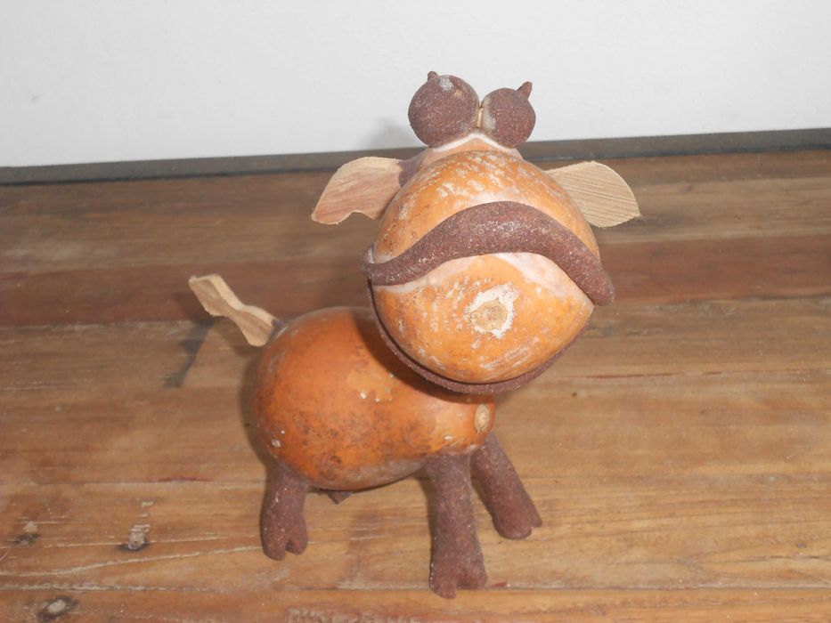 Artesanato decoraçao original interessante vaca