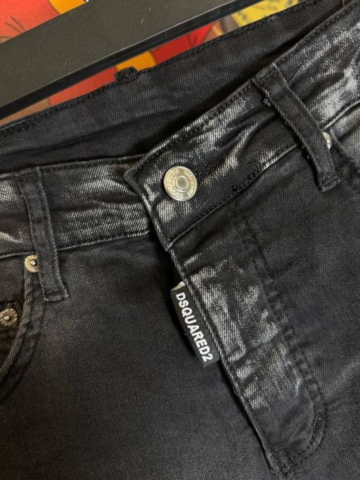 DSQUARED 2 ICON NEW Мужские джинсы темно-серий штаны 30-31 р. стильные