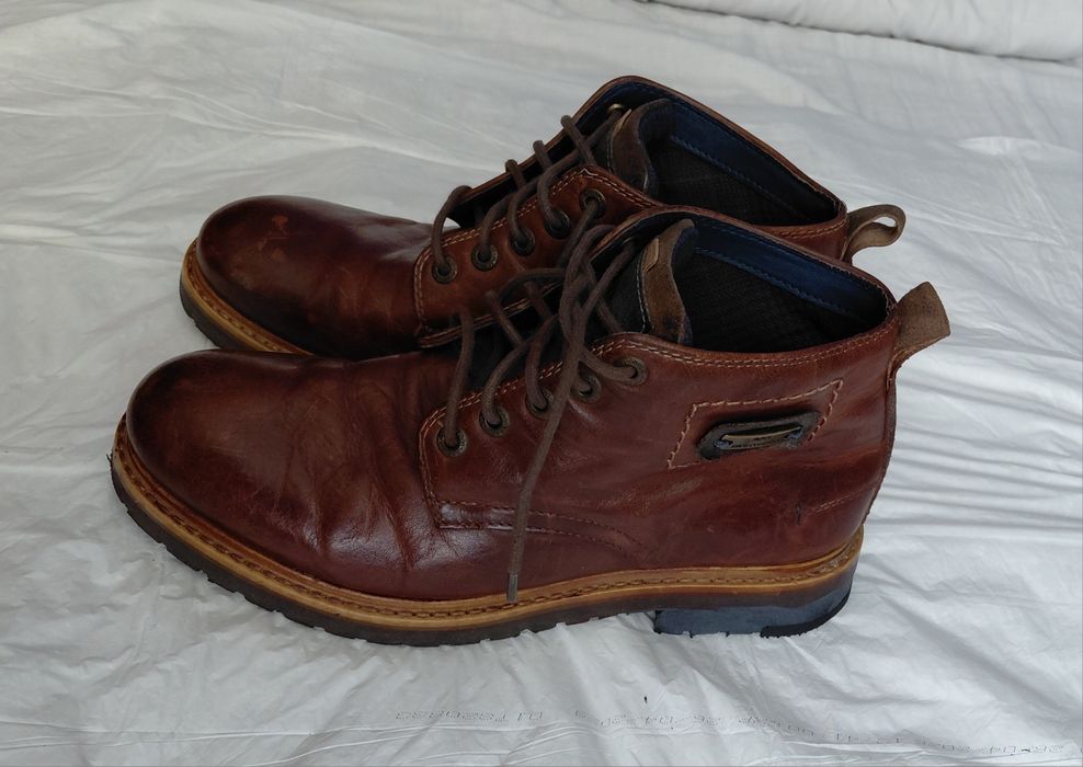 ботинки AM SHOE COMPANY. кожа размер 40
