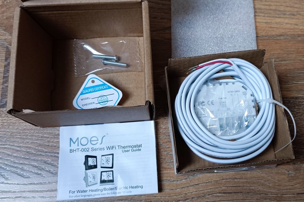 Розумний регулятор температури (WIFI Thermostat)