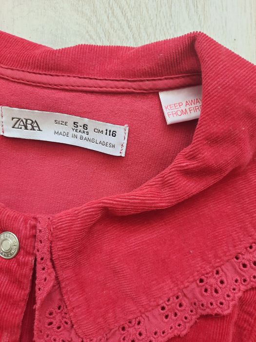 Вільветова сукня Zara 110/116