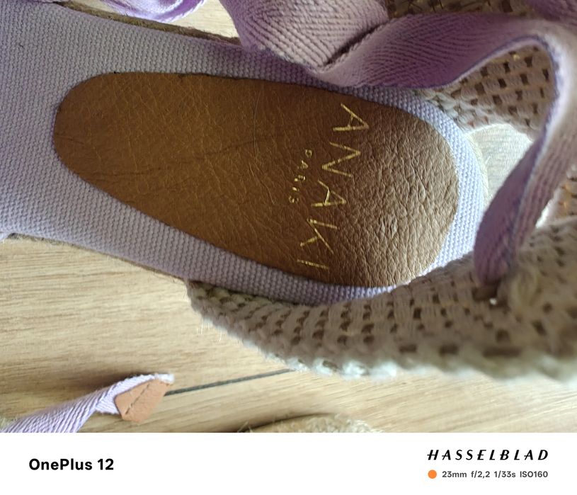 Sandały espadryle 38 Anaki hiszpańskie