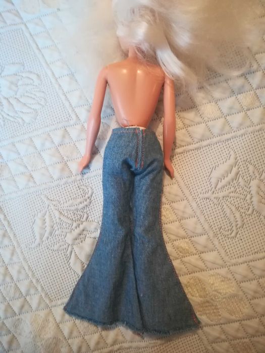 Calças Rasgadas para Boneca