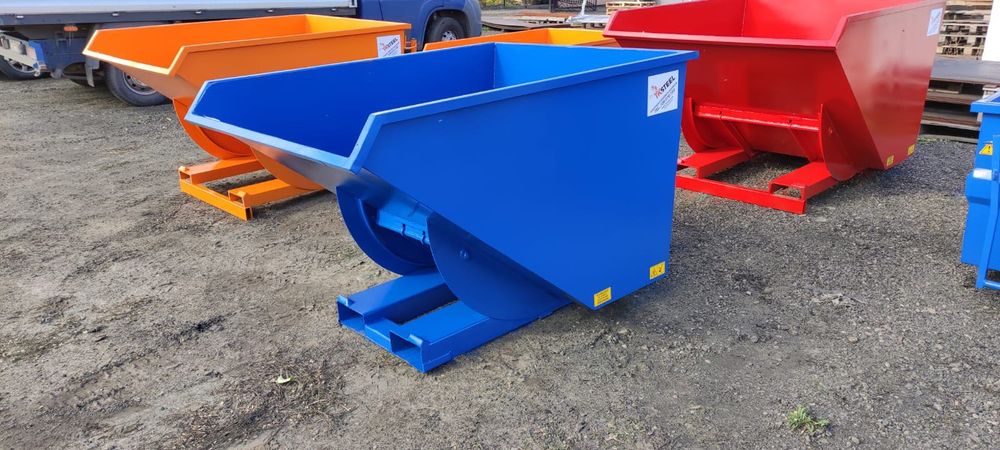 Kontener 1m3 #3 koleba pojemnik samowyładowczy