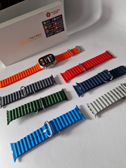 Smartwatch hk9 ultra 2 max, komplet do wyboru pasek